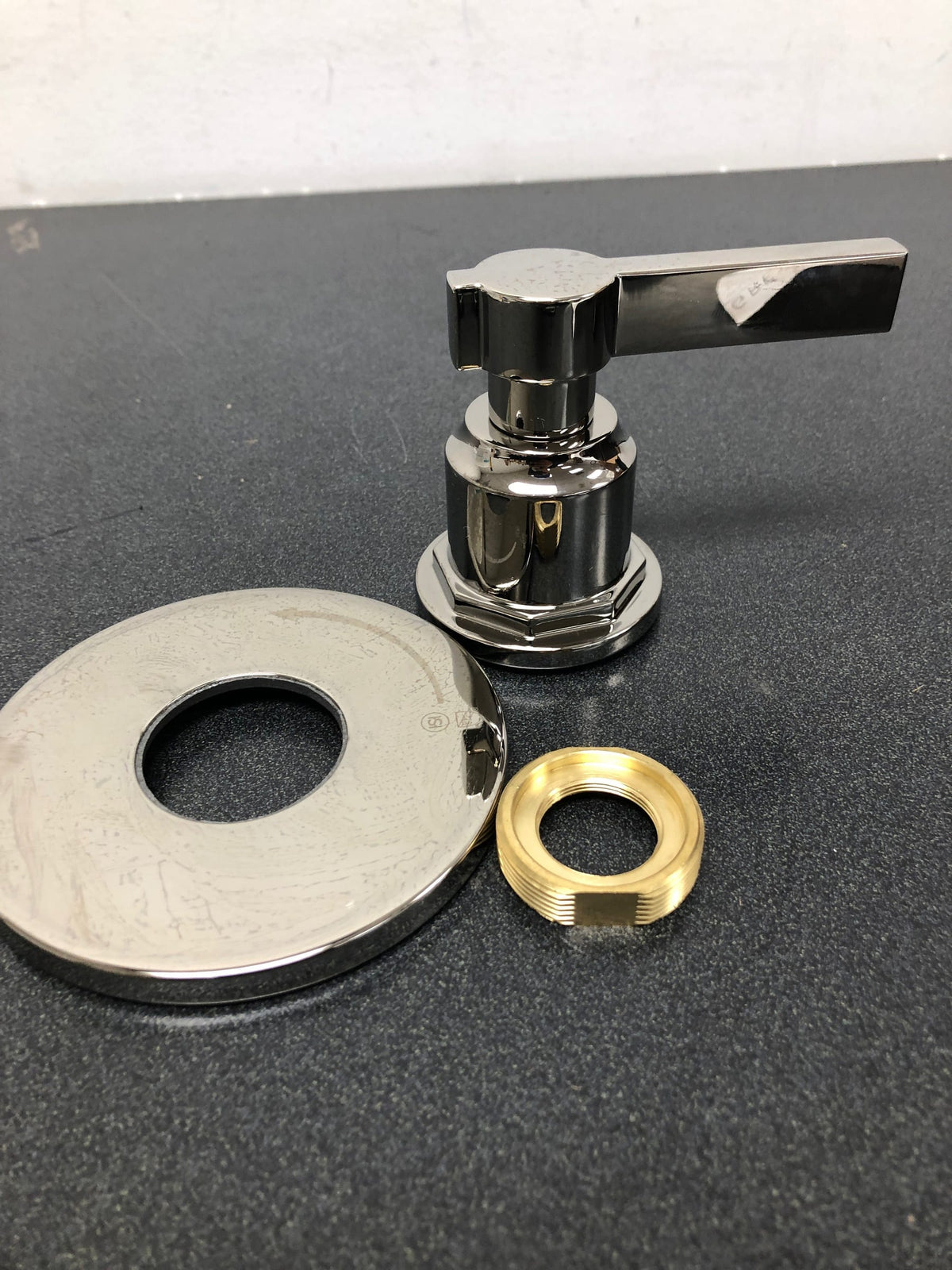 Signature Hardware 448255 Greyfield Volume Control Trim - Less Valve - Polished Nickel