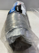 Everbilt 4.4 in. W x 4.4 in. H x 24.55 in. L Heavy Duty Aluminum Duct with Collars