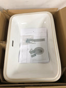TOTO 19" Undermount Bathroom Sink with Overflow and CeFiONtect Ceramic Glaze