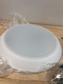 Nora Lighting NLOPAC-R8T2450W Opal 9-1/2" Wide 5000K LED Flush Mount Ceiling Fixture - White