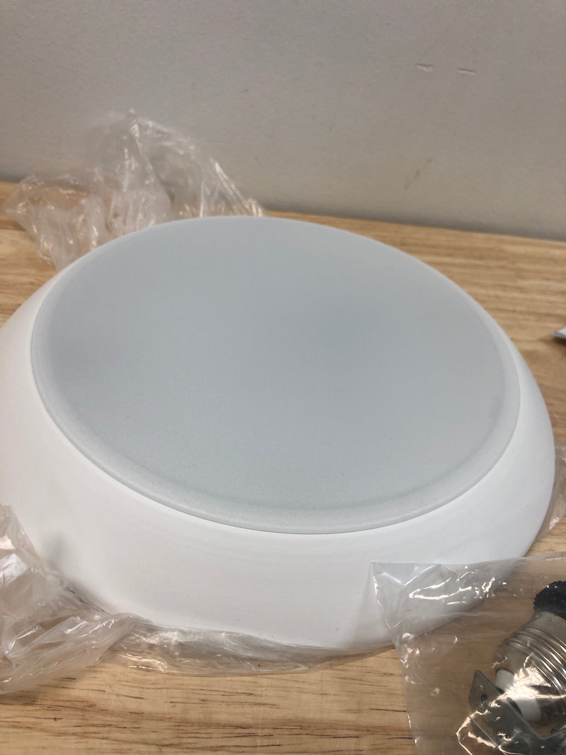 Nora Lighting NLOPAC-R8T2450W Opal 9-1/2" Wide 5000K LED Flush Mount Ceiling Fixture - White