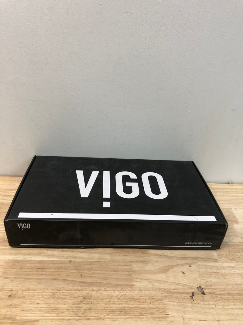 Vigo VG03026BN Amada 1.2 GPM Vessel Single Hole Bathroom Faucet - Brushed Nickel