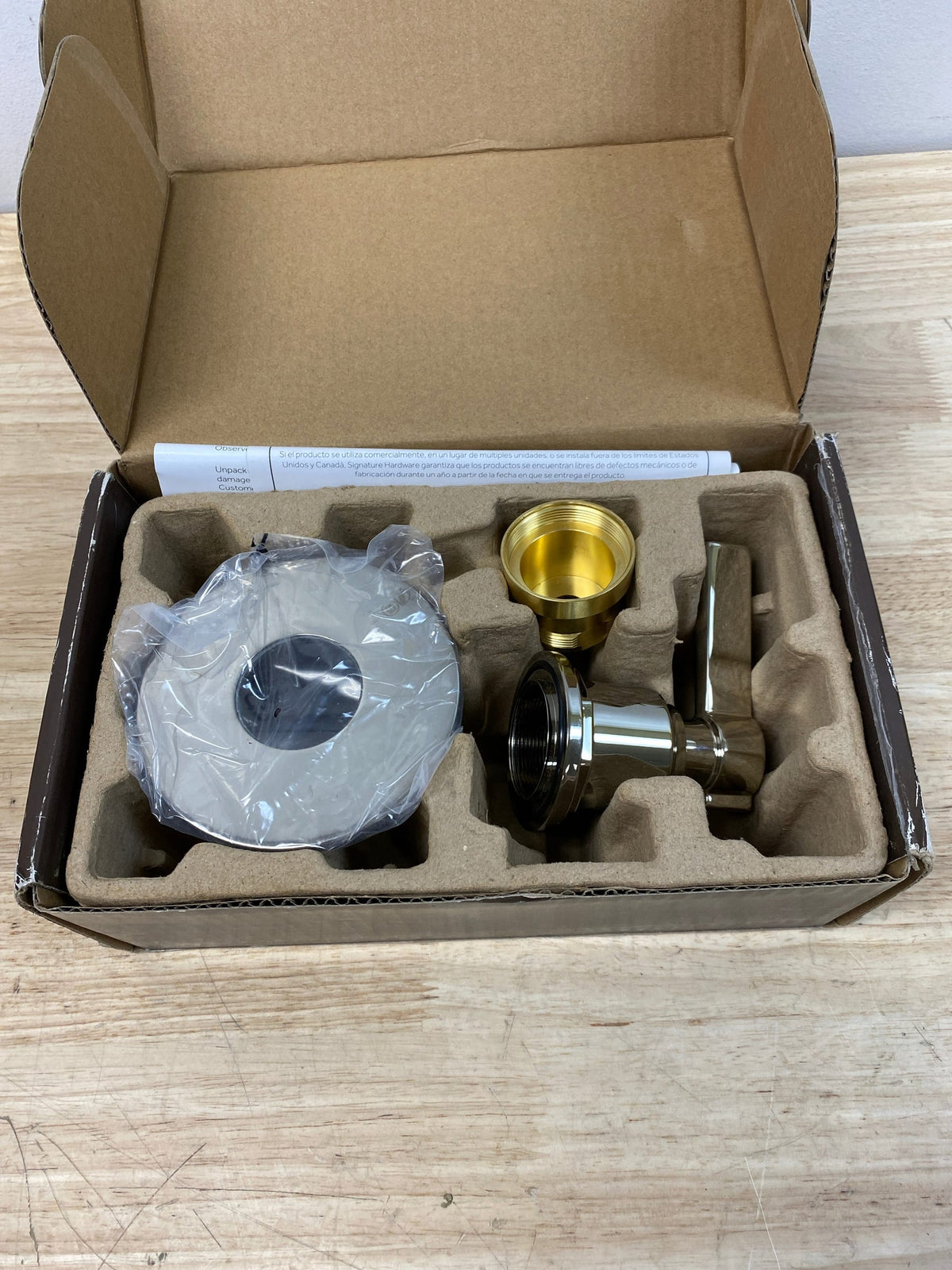Signature Hardware 449777 Greyfield 6 Function Diverter Valve Trim - Less Valve - Polished Nickel