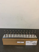 Rev-A-Shelf TRC-12CR TRC Series 12 Inch Pull Out Belt and Tie Rack with 23 Hooks - Chrome