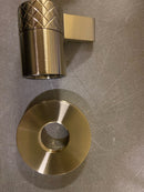 Rohl TTE18W1LM Tenerife Single Handle 3 Function Diverter/Volume Control Valve Trim - Less Valve - Antique Gold