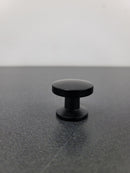 Schaub and Company 211-MB Northport 1-3/8 Inch Mushroom Cabinet Knob - Matte Black
