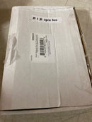 Emtek 222202US15 Modern Rectangular Surface Jamb Mounted Privacy Lock with Flush Pull and Integrated Strike for Barn Doors - Satin Nickel