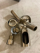 hansgrohe Handheld Shower Wall Outlet 1/2-inch Thread Connection in Chrome, 26888001