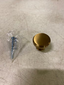 Jeffrey Alexander 114 Diameter Satin Bronze Richard Cabinet Knob, PR