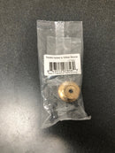 Jeffrey Alexander 117SBZ Bremen I - 1-1/4" Round Traditional Ring Mushroom Cabinet Knob / Drawer Knob with Stacked Foot - Satin Bronze