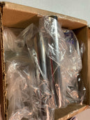 Emtek 5112HLOUS26RH Helios Right Handed Passage Door Lever Set with Modern Rectangular Rose - Polished Chrome