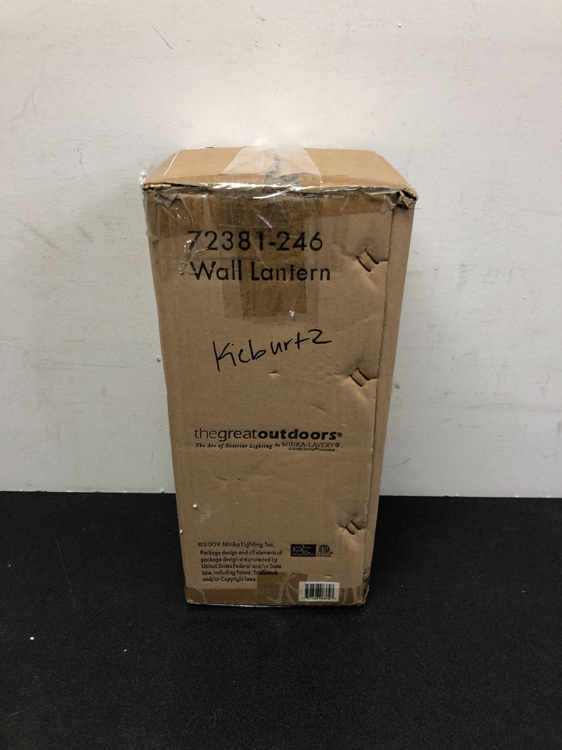 The Great Outdoors 72381-246 Westgate 1 Light 13" Tall Dark Sky Outdoor Wall Sconce - Alder Bronze