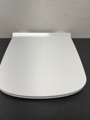 Duravit 0063790000 DuraStyle Elongated Closed-Front Toilet Seat with Soft Close - White