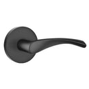 Emtek 510TRTUS19 Triton Brass Modern Passage Leverset - Flat Black