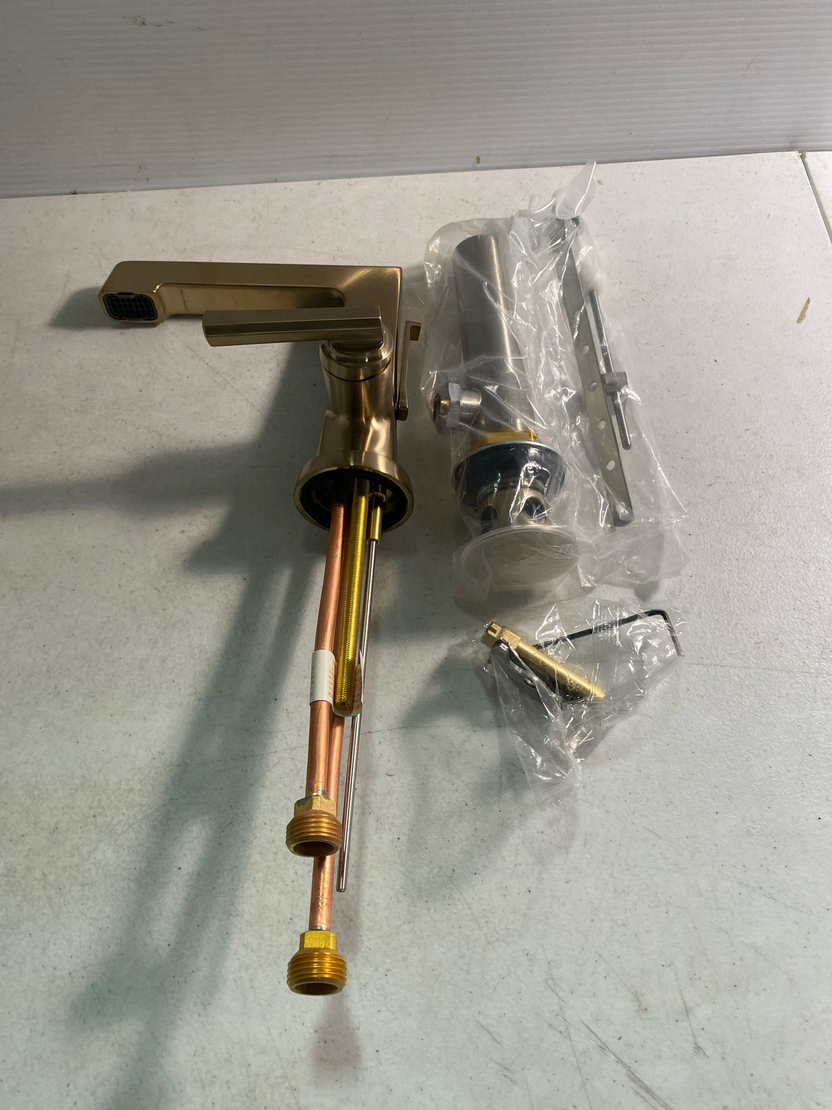 Brizo 65098LF-GL-ECO Levoir 1.2 GPM Single Hole Bathroom Faucet - Pop-Up Drain Assembly Included - Luxe Gold