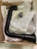 Delta T2784-BLLHP Broderick Double Handle Deck Mount Roman Tub Filler - Less Handles and Rough-In - Matte Black