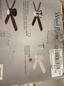 Wind River Zorion White 52 In. Ceiling Fan