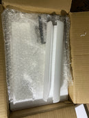 Kovacs P5041-077-L Saber II 12" Tall LED Wall Sconce with Etched White Glass Shade - Chrome