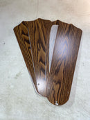 Quorum International 4255650111 Traditional Fan Blades from Fan Blades Collection in Two-Tone Finish, Dark Oak/Medium Oak