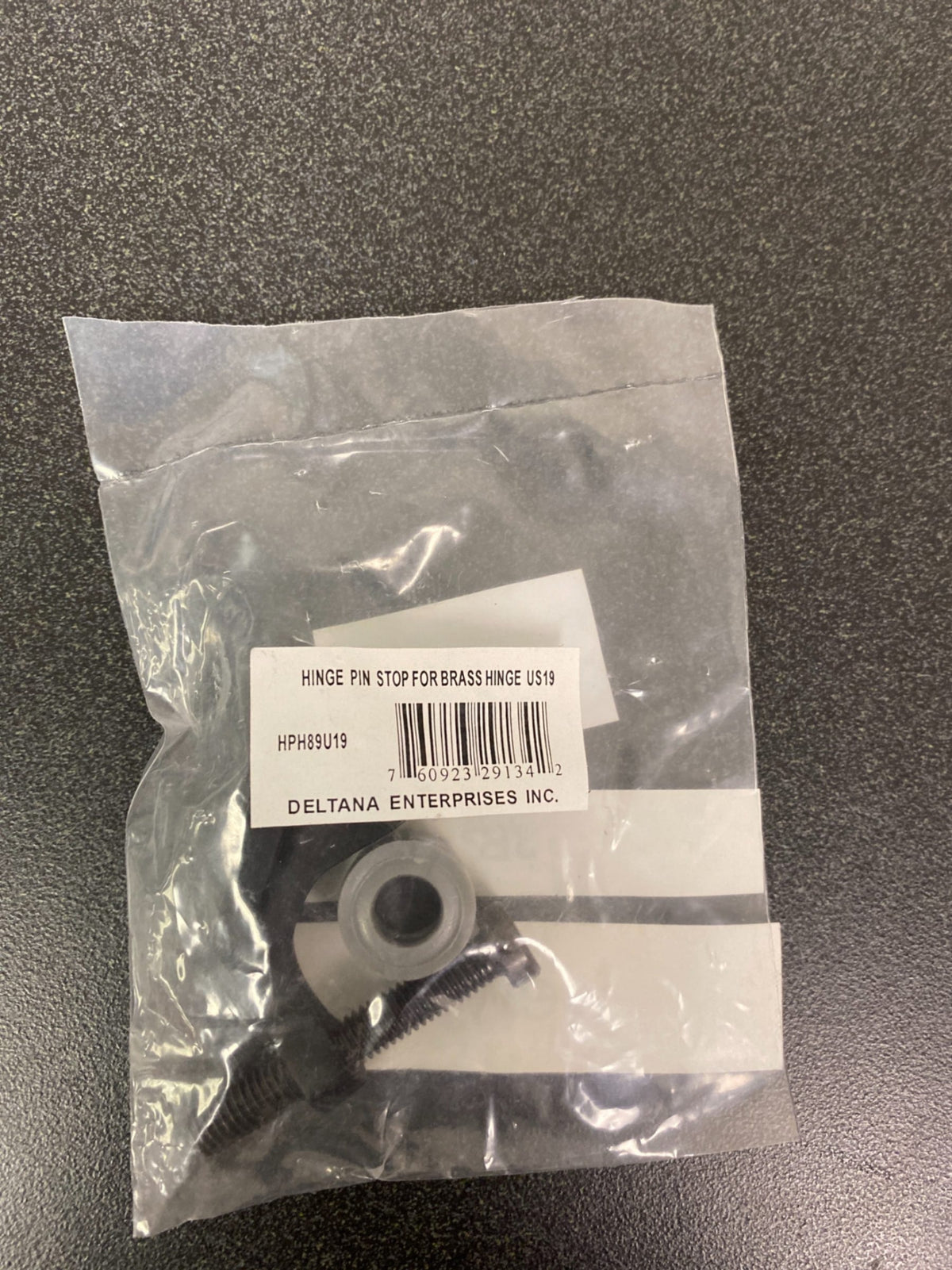 Deltana Hinge Mounted Pin Stop for Brass Hinges