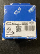 Grohe 26030000 Rainshower 2-13/16" Diameter Brass Packing Disc - Stabilize Retro-Fit Installation - Starlight Chrome