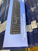 Philips USB Keyboard for Home or Office — Full-Sized Wired Computer Keyboard with Foldable Shoulders | 104/105 Quiet-Click Keys, Ergonomic, Low-Profile | Plug & Play (SPK6234)