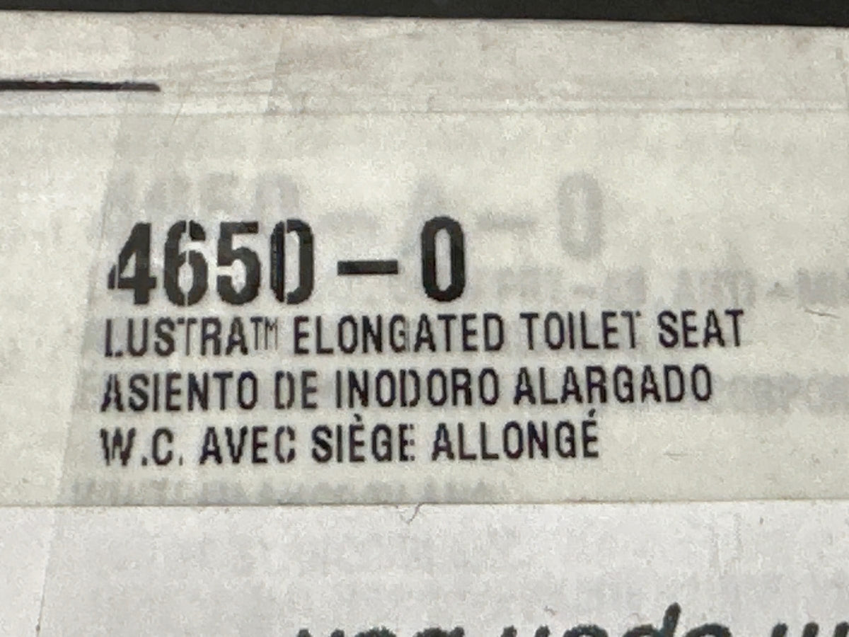 KOHLER Lustra Elongated toilet seat