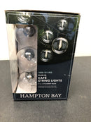 Hampton bay 12300-1 10-Bulbs 11 ft. Outdoor/Indoor Plug-In LED String Light with Filament Bulb