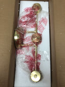 Westinghouse 6127700 Dorney 3 Light 24" Wide Vanity Light - Champagne Brass - Champagne Brass