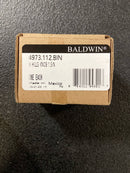 Baldwin 4973112BIN Hollywood Hills 1-1/2 Inch Mushroom Cabinet Knob from the Estate Collection - Venetian Bronze