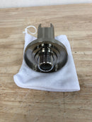 Signature Hardware 380055 Cylindrical Water Supply Elbow with Hand Shower Holder - Brushed Nickel