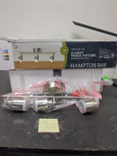 Hampton bay 21129-002 19 in. 3-Light Brushed Steel Integrated LED Track Lighting Kit