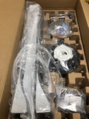 Altitude 953L60BNSLV Gossamer 60 in. Integrated LED Indoor Brushed Nickel Ceiling Fan with Remote Control and White Color Changing Light Kit