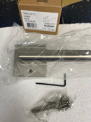 Kwikset 788MILSQT-15 Milan Non-Turning One-Sided Dummy Door Lever with Square Rose - Satin Nickel