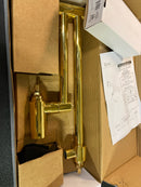 Rohl AP62W1LMULB Apothecary 1.8 GPM Wall Mounted Single Hole Pot Filler - Unlacquered Brass (Living Finish)
