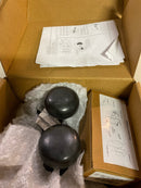 Signature Hardware 444620 Griggs Solid Bronze Privacy Door Knob Set with 2-3/8" Backset - Dark Bronze