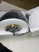 Evelyn&Zoe 12" Brass Metal Pendant