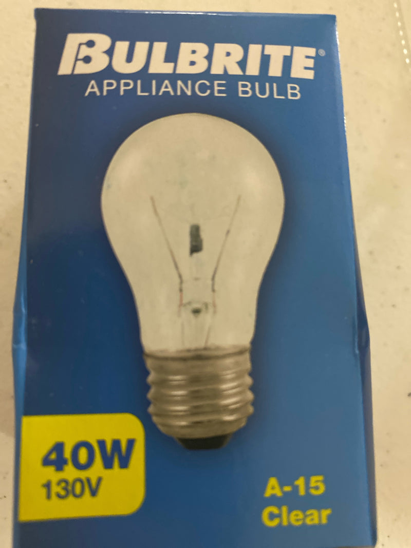 Bulbrite 104140 - 40A15C A15 Light Bulb
