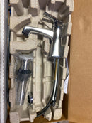 Delta 564-MPU-DST Ashlyn Single Hole Single-Handle Bathroom Faucet with Metal Drain Assembly in Chrome