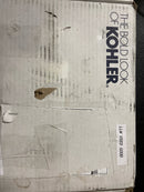 Kohler 26346-9-BL Anthem 2-Outlet Thermostatic Valve Control Panel with Recessed Push Buttons in Matte Black