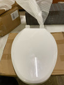 PROFLO PFTSHSC2000 Nome Elongated Closed-Front Toilet Seat with Soft Close - White