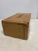 Emtek 8121PUS19 Providence Passage Door Knob Set with Rectangular Rose from the Brass Classic Collection - Flat Black