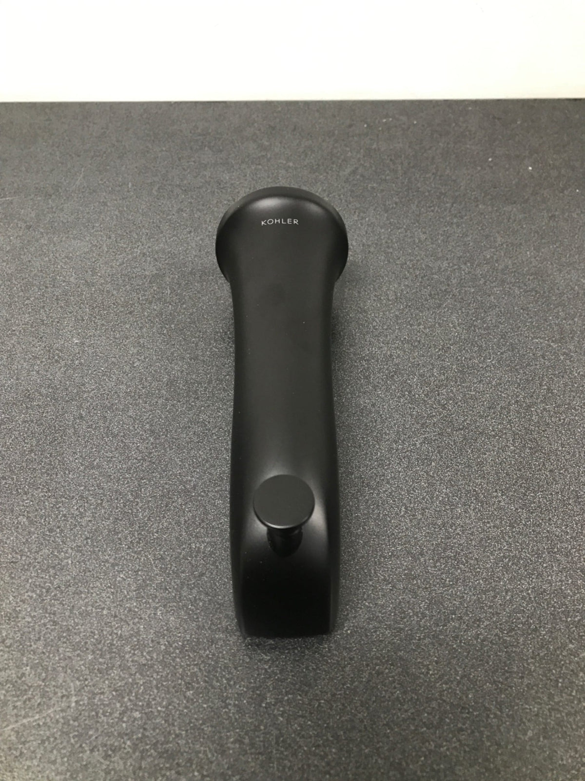Kohler K-28563-BL Tempered 6-3/8" Integrated Diverter Tub Spout - Matte Black