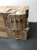 Pudo CeilingFanLights04-BK-W136760522 42 in. Integrated LED Indoor Black Ceiling Fan Lighting with Remote