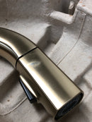 Delta 9991T-CZ-PR-DST Monrovia 1.8 GPM Deck Mounted Pull Down Bar Faucet with DIAMOND Seal, Touch-Clean, MagnaTite, and Touch2O Technologies - Lumicoat Champagne Bronze