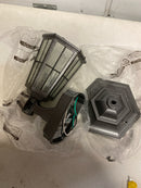 Vaxcel Lighting T0678 York 8" Tall Lantern Wall Sconce - Textured Pewter