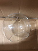 Hansford Collection 3-Light Clear Glass Farmhouse Bath Vanity Light Vintage Brass