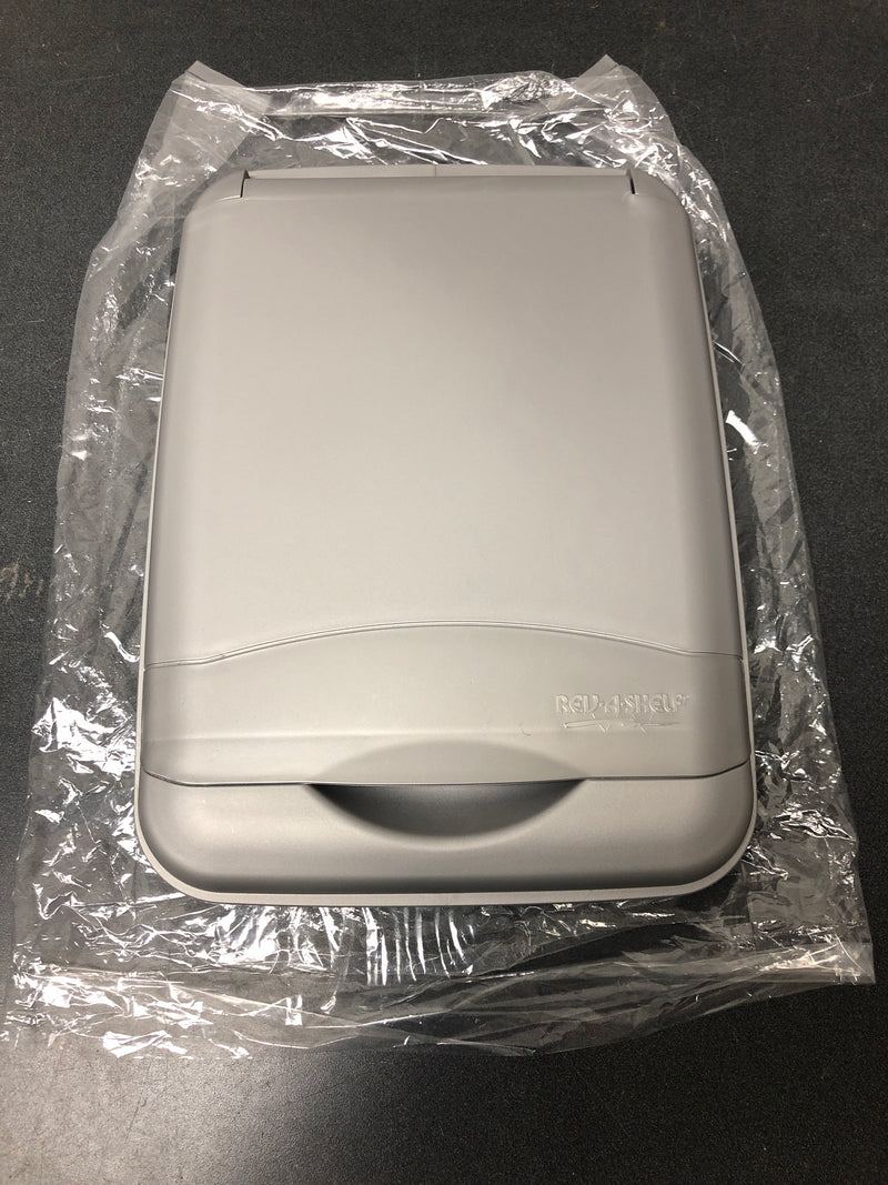 Rev-A-Shelf RV-35-LID-17-1 RV 14-1/8" Polymer Lid for 35 qt. Waste Containers - Silver