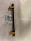 Jeffrey Alexander 192 mm Center-to-Center Matte Black with Satin Bronze Larkin Cabinet Bar Pull