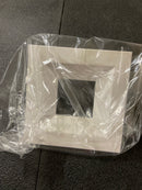 Visual Comfort EN3SFB-OW Entra 3" Square Flanged Bevel Recessed Trim - White